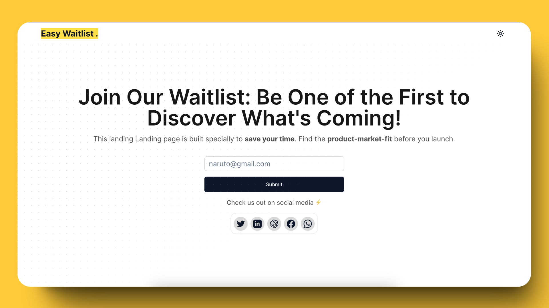 Easy Waitlist